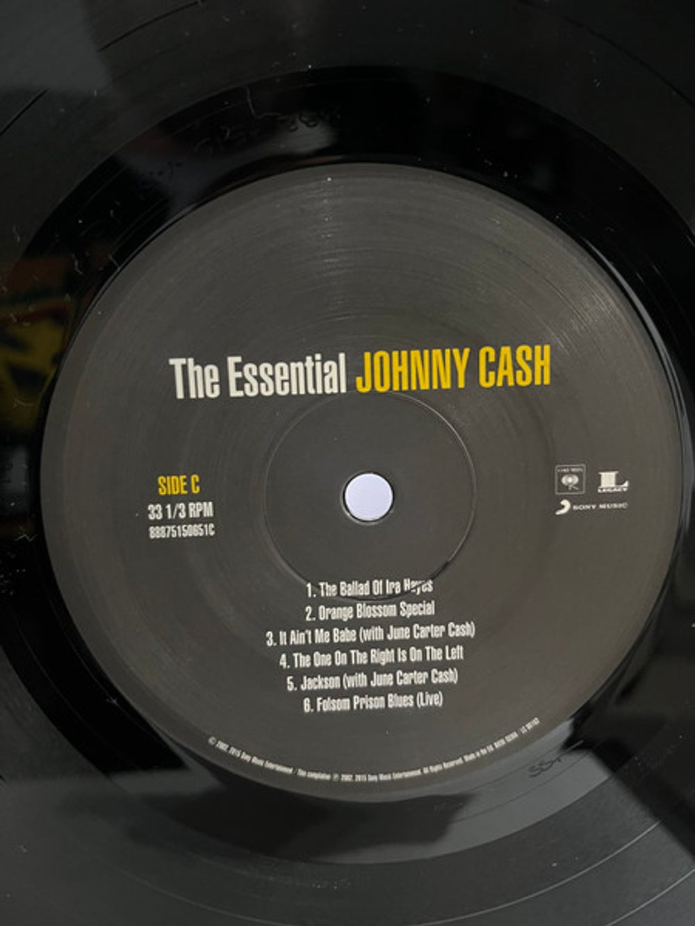 Johnny Cash – The Essential Johnny Cash (2-LP Vinyl) Vinyl Record
