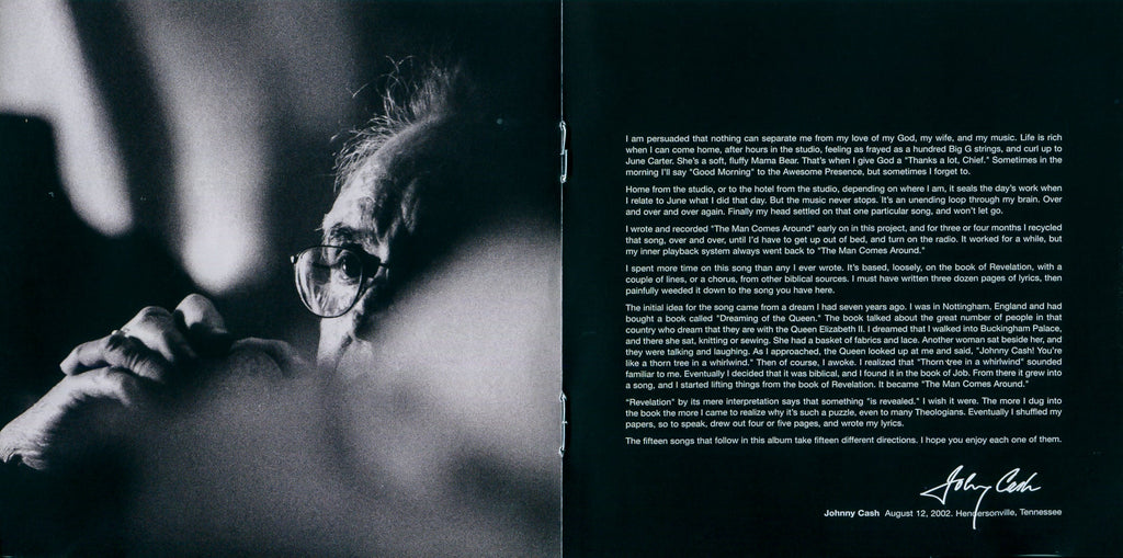 Johnny Cash – The Man Comes Around Music CD