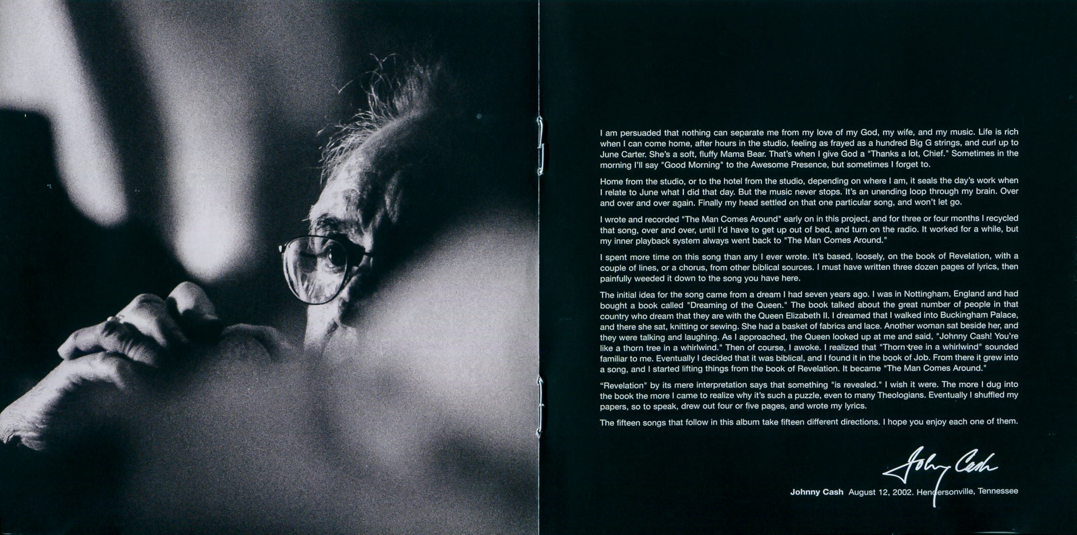 Johnny Cash – The Man Comes Around Music CD