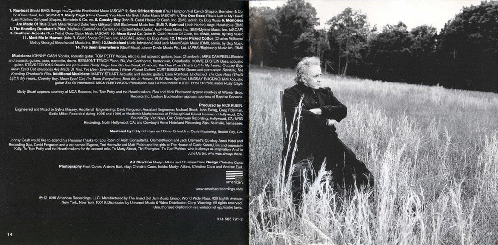 Johnny Cash – Unchained Music CD