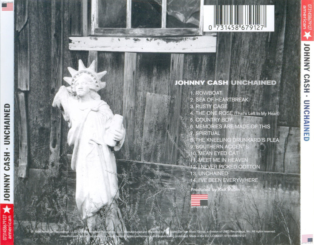 Johnny Cash – Unchained Music CD