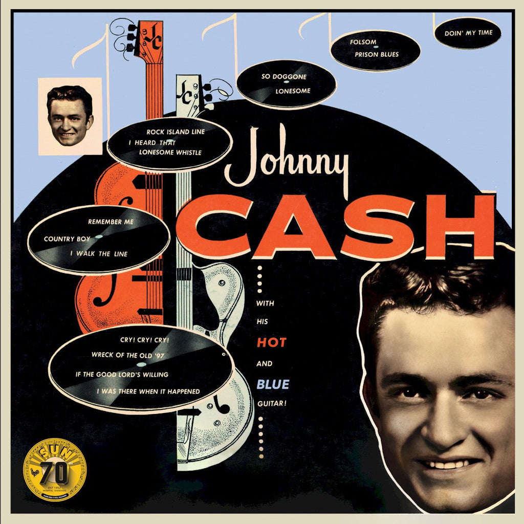 Johnny Cash – With His Hot & Blue Guitar (Orange LP Vinyl) Vinyl Record