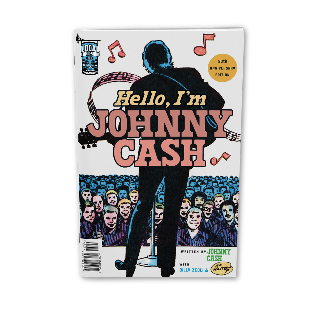 Hello, I'm Johnny Cash – 50th Anniversary Edition Comic Book (Chip Kidd Cover Variant)