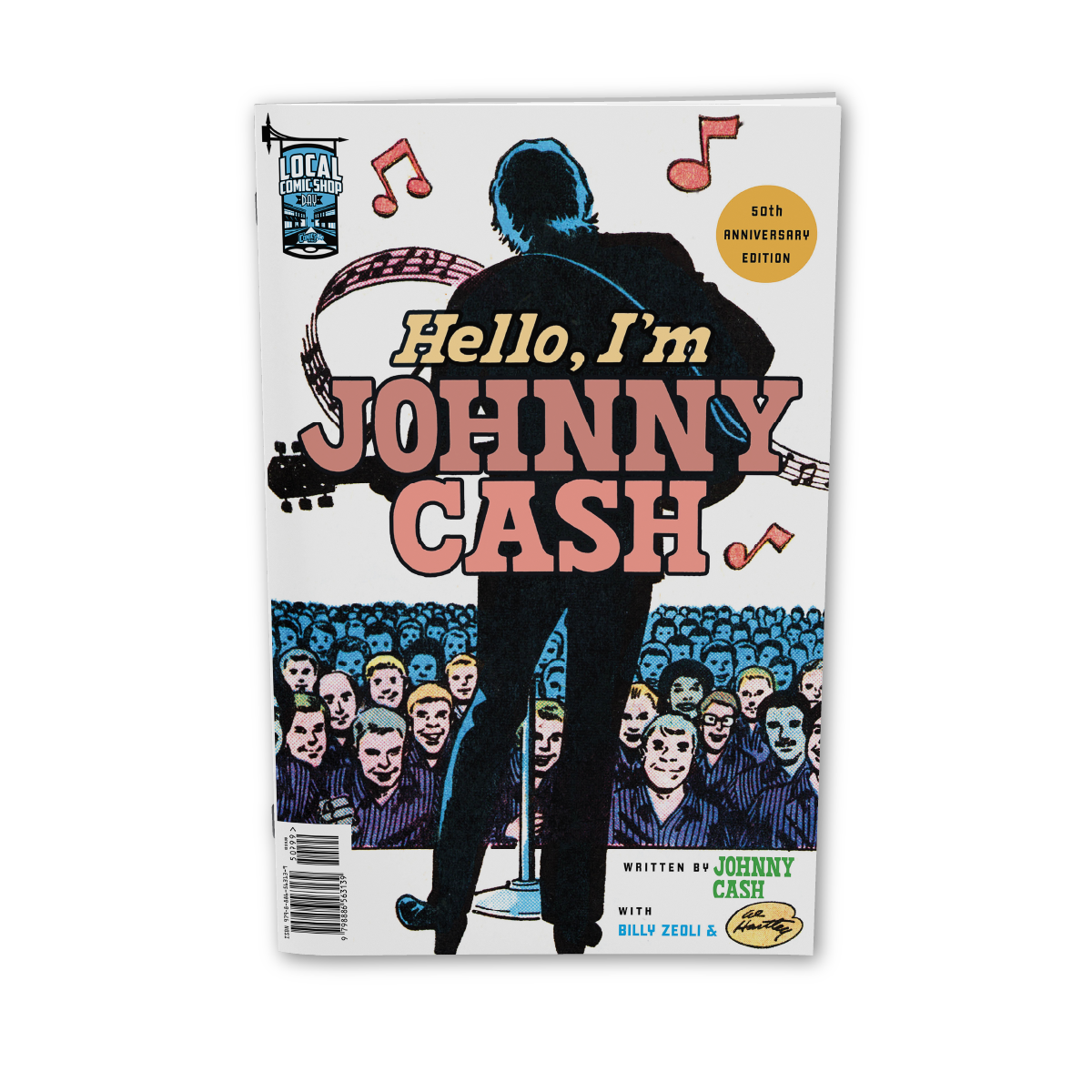 Hello, I'm Johnny Cash – 50th Anniversary Edition Comic Book (Chip Kidd Cover Variant)