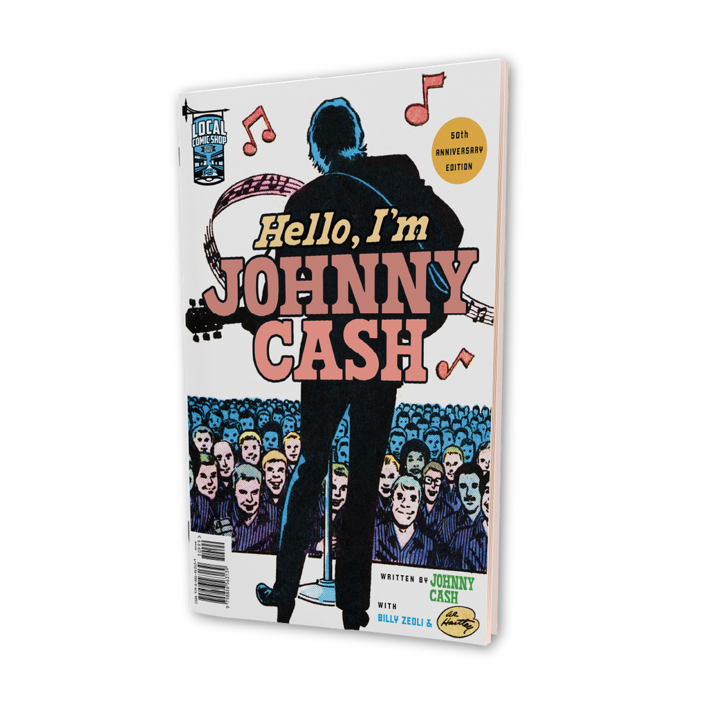 Hello, I'm Johnny Cash – 50th Anniversary Edition Comic Book (Chip Kidd Cover Variant)