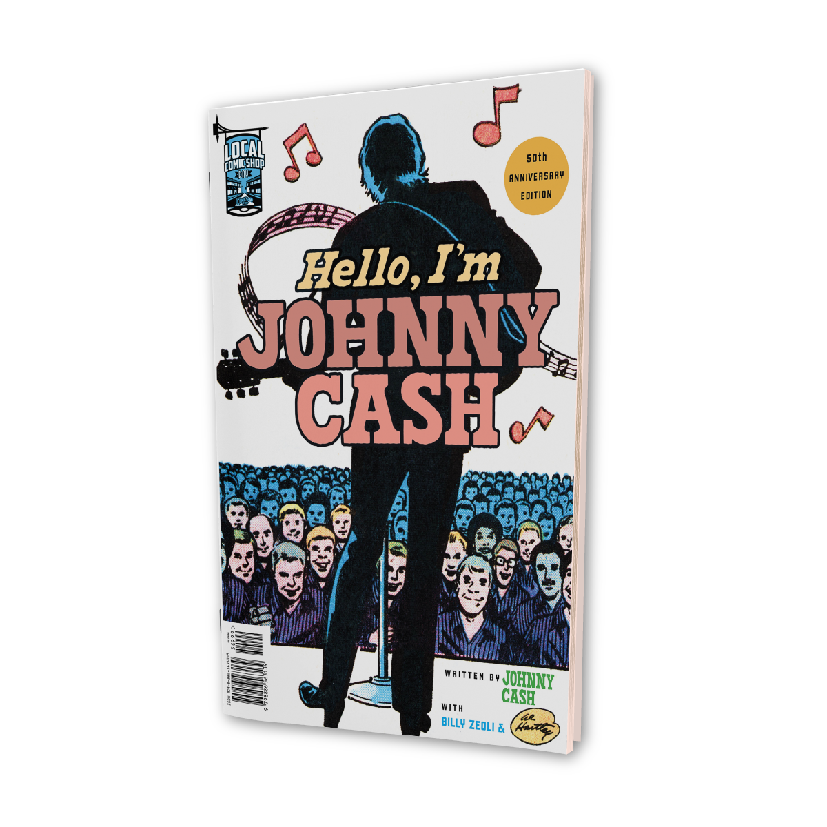 Hello, I'm Johnny Cash – 50th Anniversary Edition Comic Book (Chip Kidd Cover Variant)