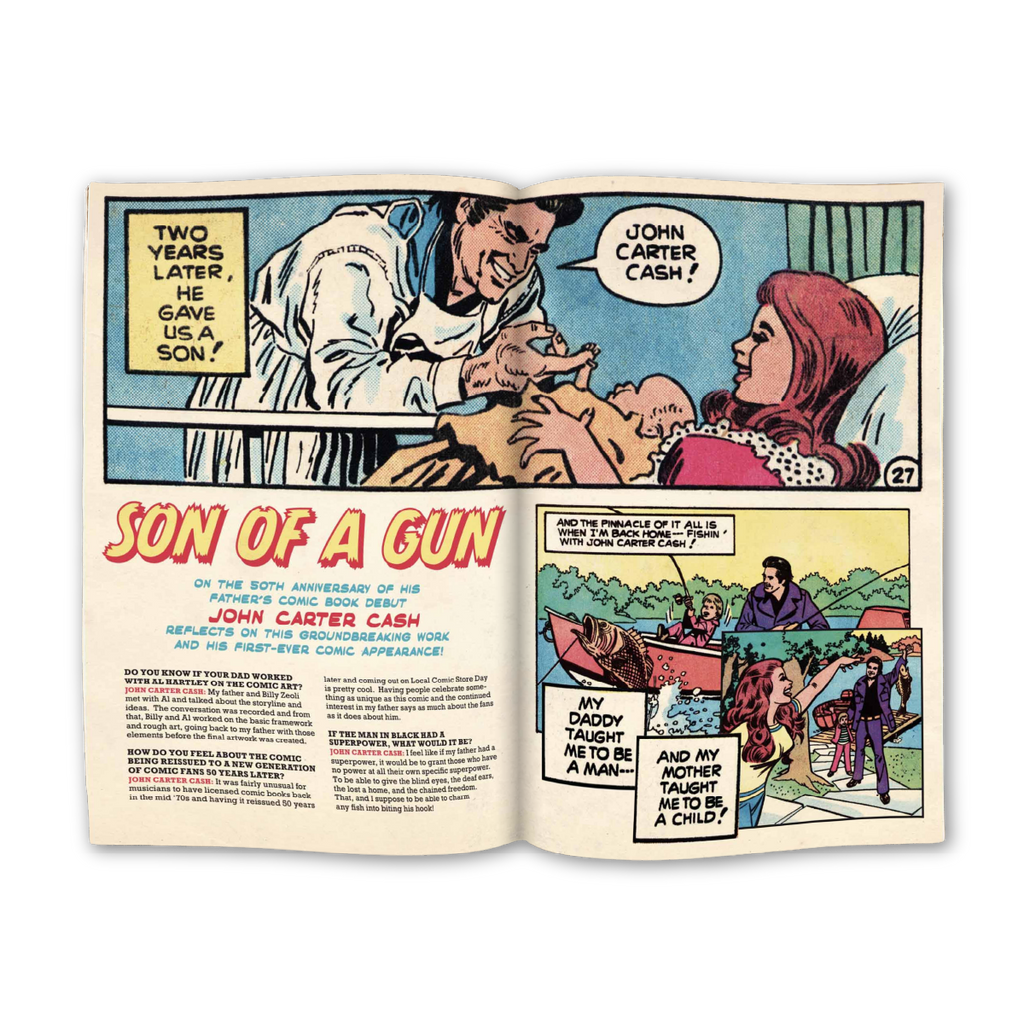 Hello, I'm Johnny Cash – 50th Anniversary Edition Comic Book (Chip Kidd Cover Variant)