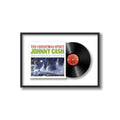 Johnny Cash - The Christmas Spirit - Framed Vinyl Record