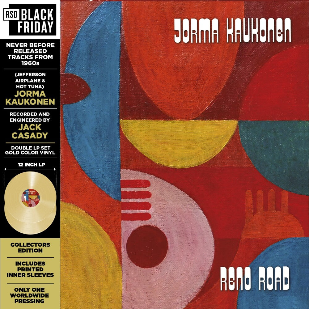 Jorma Kaukonen  / Jack Casady– Reno Road: Unleased Tracks From The '60's (2-LP Vinyl) Vinyl Record