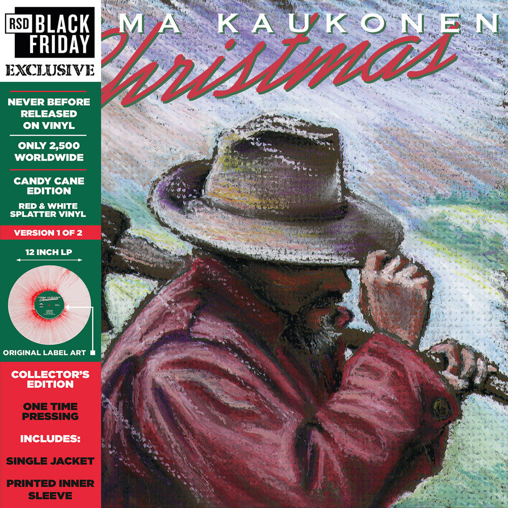 Jorma Kaukonen – Christmas (Candy Cane Edition RSD Black Friday 2021 LP Vinyl) Vinyl Record