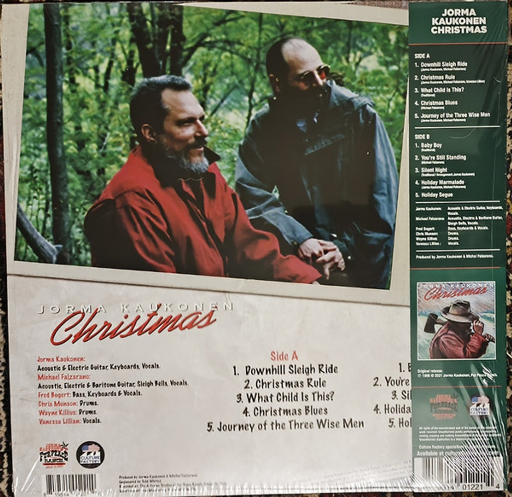 Jorma Kaukonen – Christmas (Candy Cane Edition RSD Black Friday 2021 LP Vinyl) Vinyl Record