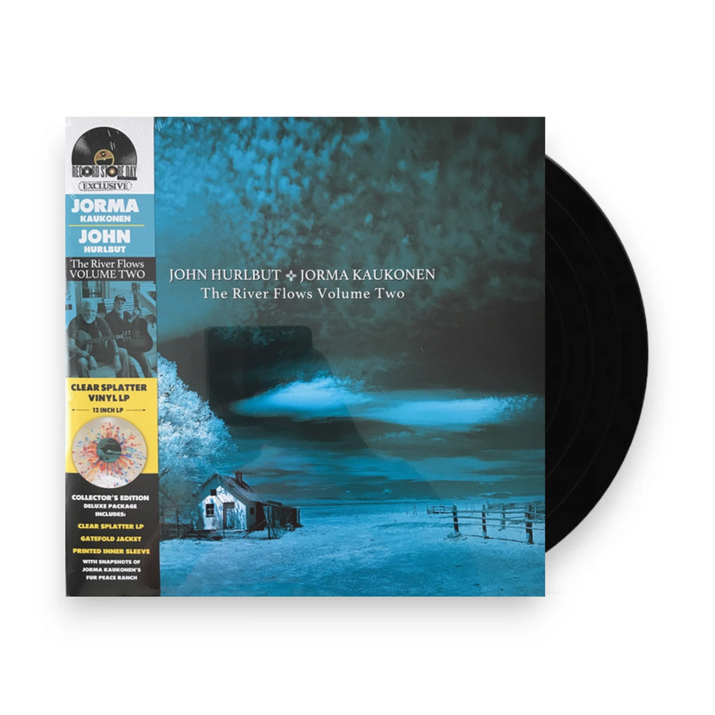 Jorma Kaukonen & John Hurlbut – The River Flows Vol. 2 (Clear RSD 2021 LP Vinyl) Vinyl Record