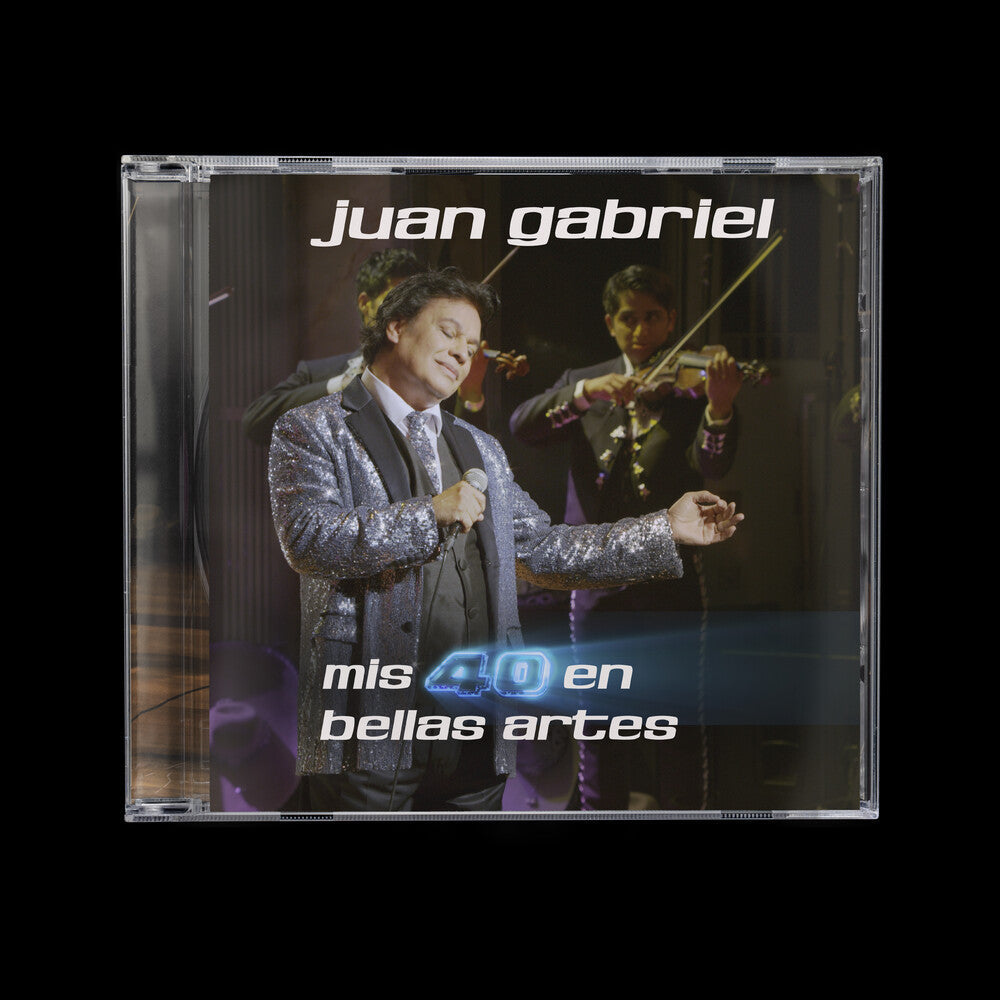 Juan Gabriel – Mis 40 En Bellas Artes Music CD