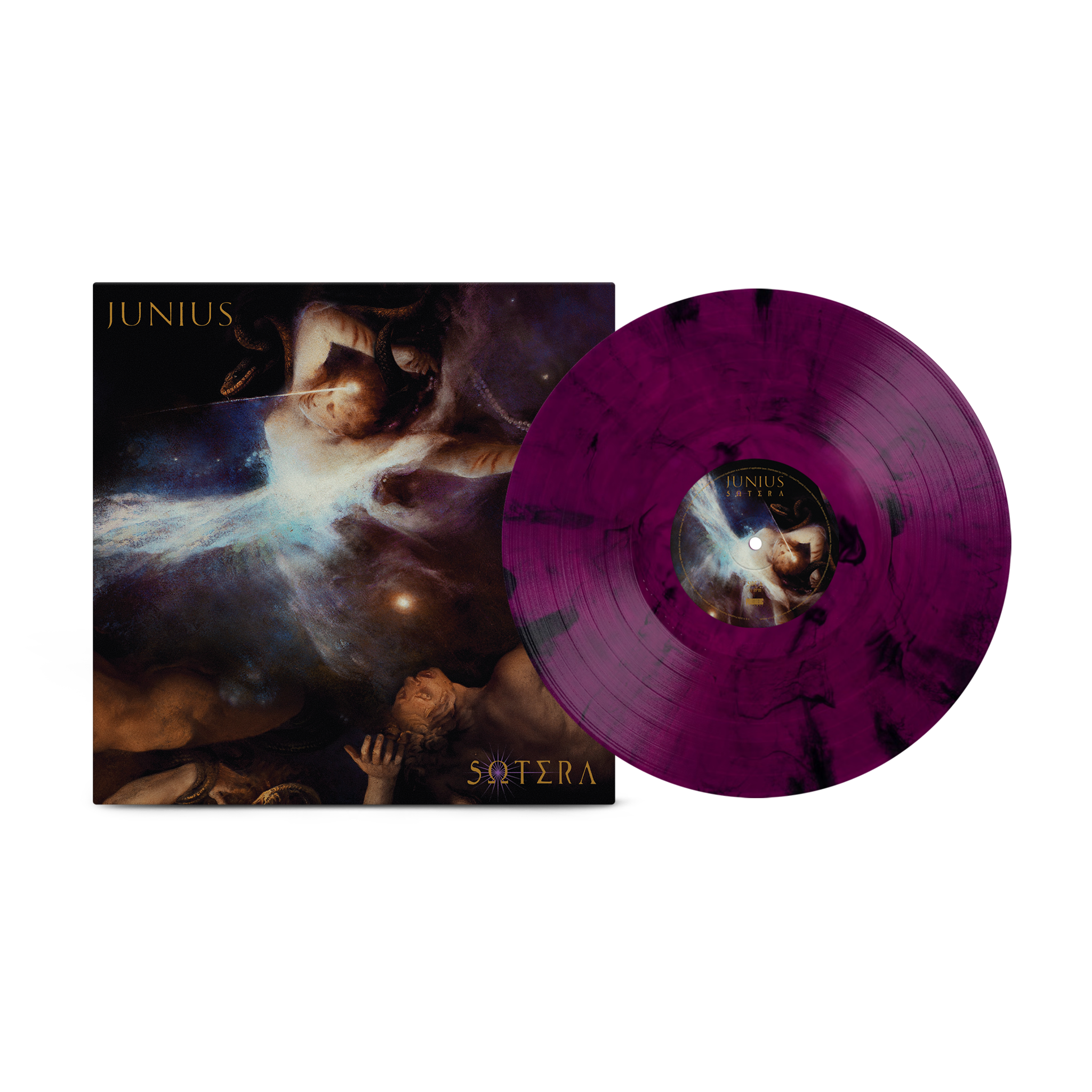 Junius - Sotera on Grape Black Wave Vinyl Record