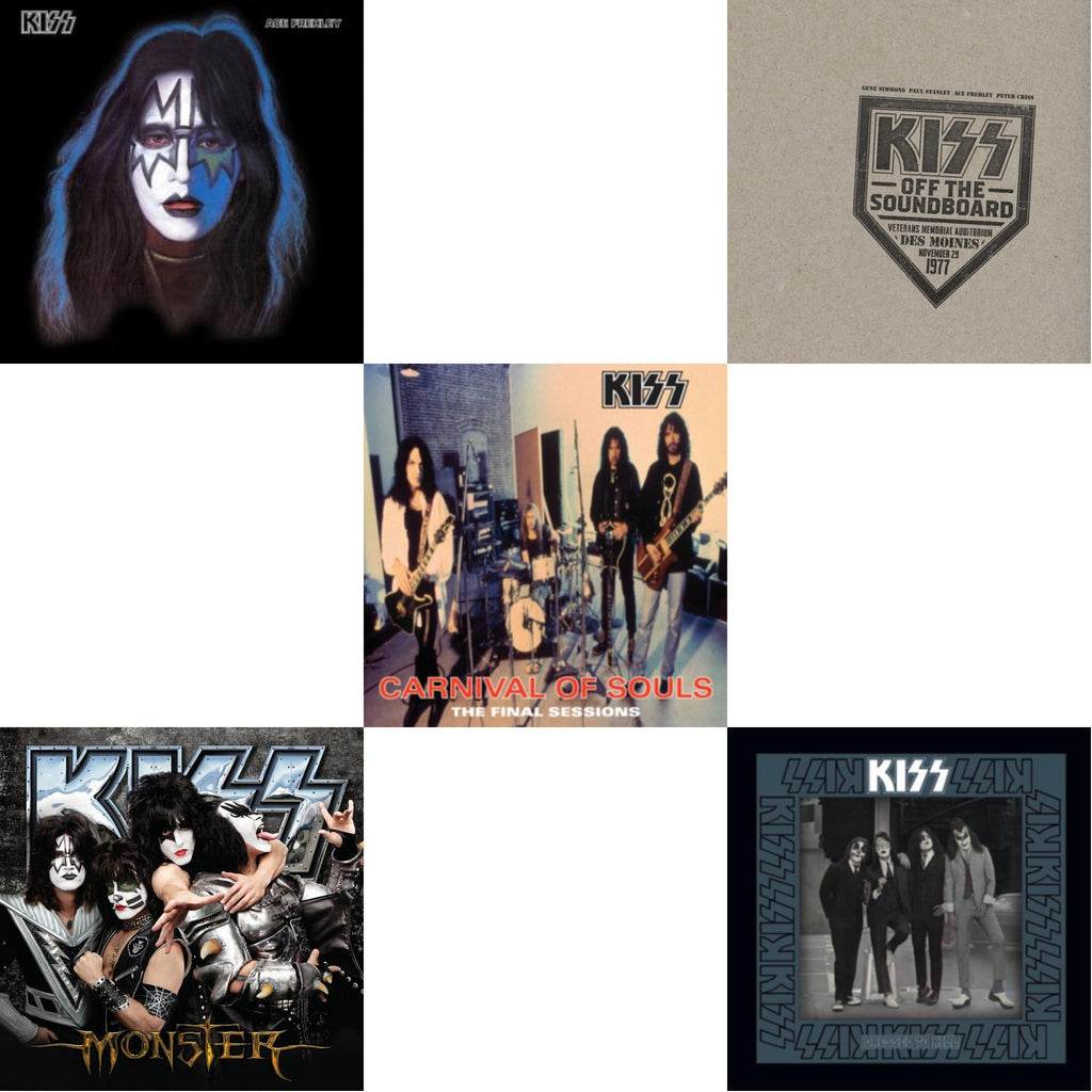 Kiss Off The Soundboard: Live In Des Moines (2LP) & Monster & Dressed To Kill & Carnival Of Souls & Ace Frehley
