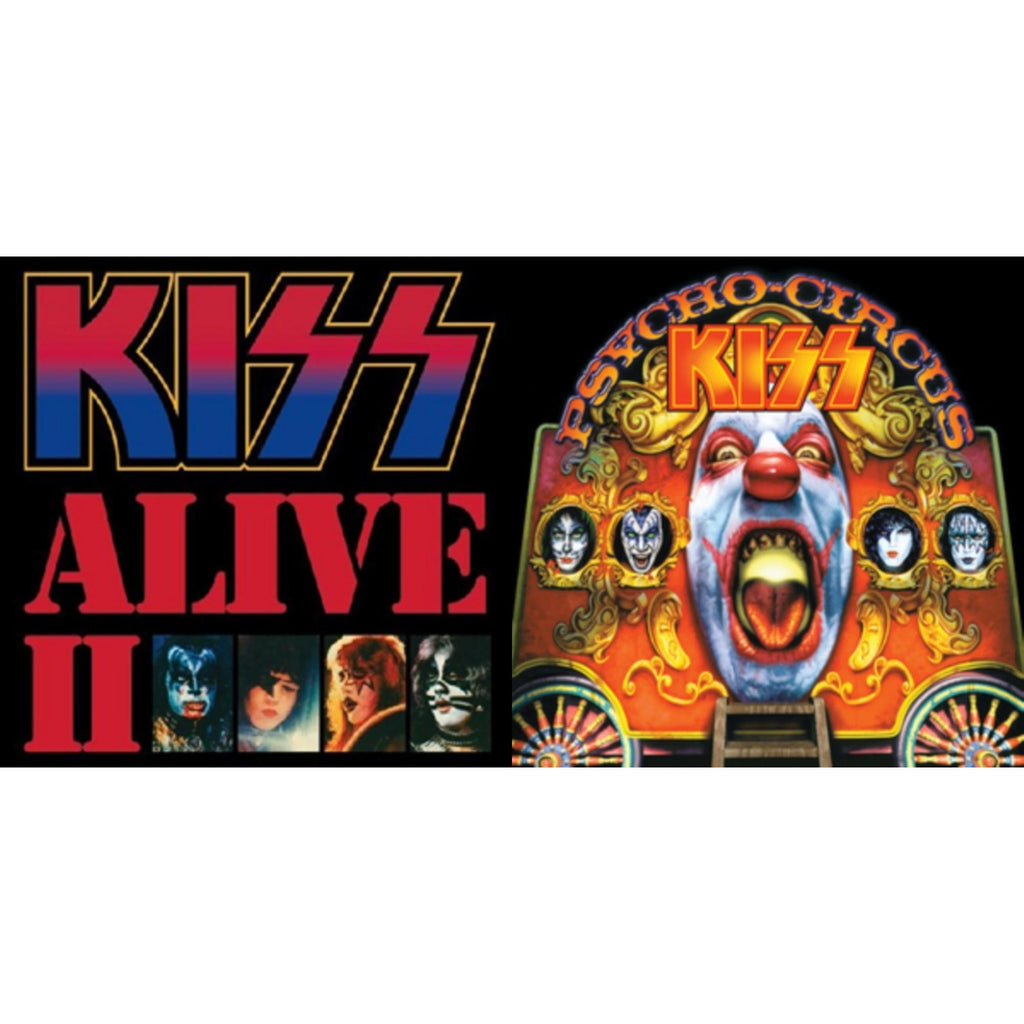 Kiss - Psycho Circus & Alive Ii - LP Vinyl Bundle