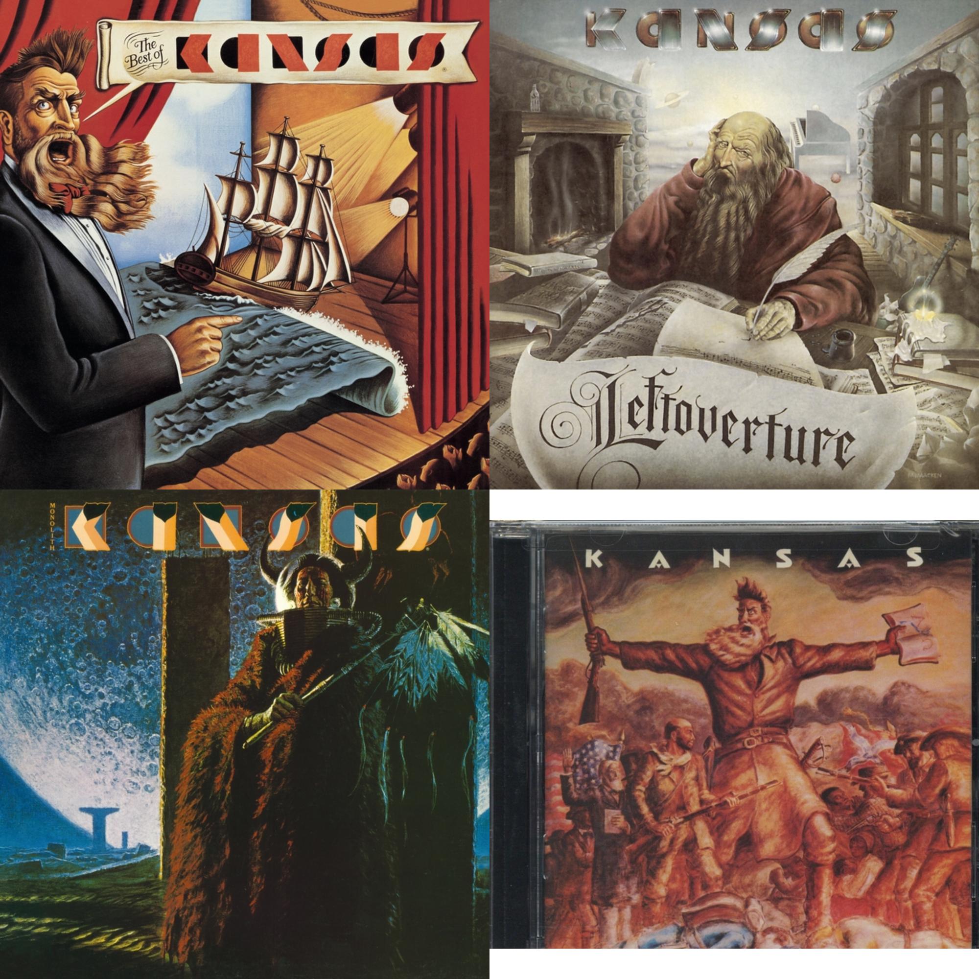Kansas - Best Of Kansas & Leftoverture & Monolith & Kansas - CD Bundle