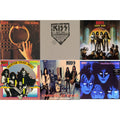 Music From The Elder (Half-Speed Master/Clear LP Vinyl/180G) & Kiss Off The Soundboard: Donington 1996 (Live) (3LP) & Love Gun (Tangerine/Aqua Splatter LP Vinyl) & Hotter Than Hell & Carnival Of Souls & Creatures Of Night
