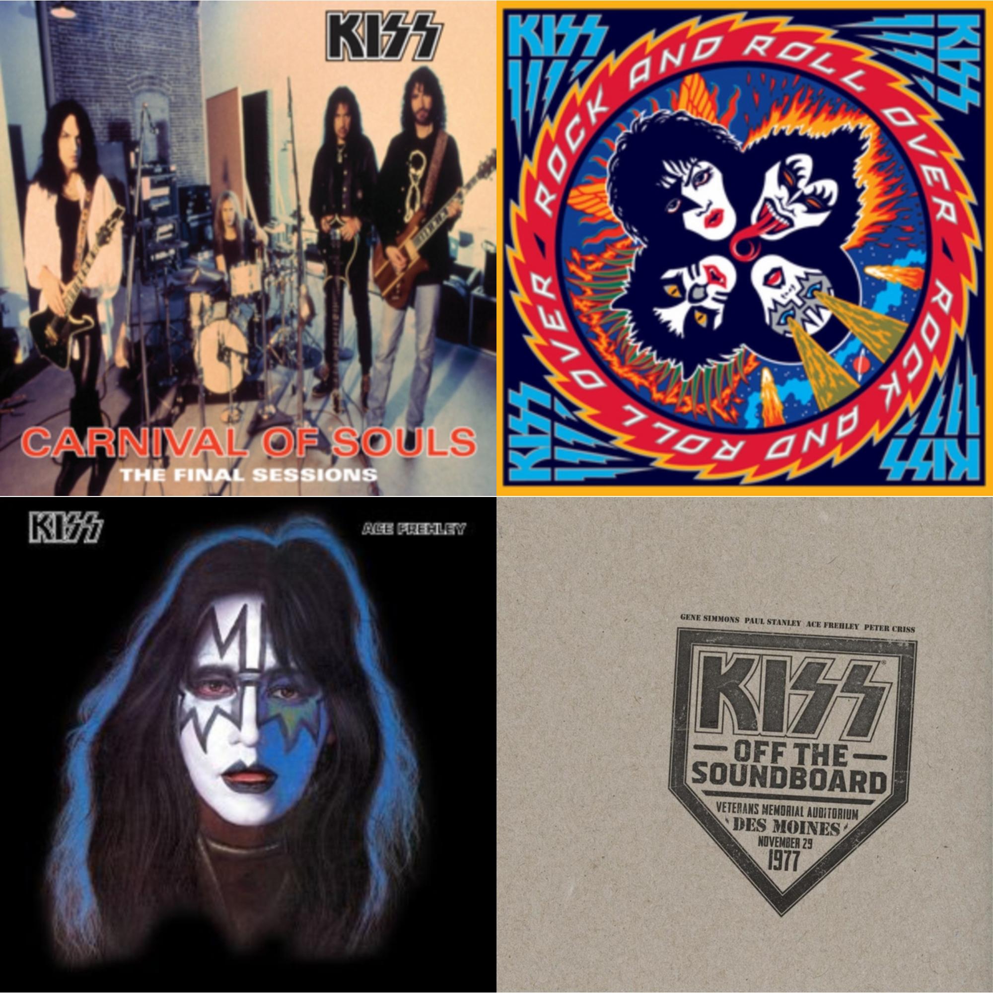 Kiss Off The Soundboard: Live In Des Moines (2LP) & Carnival Of Souls & Rock & Roll Over & Ace Frehley