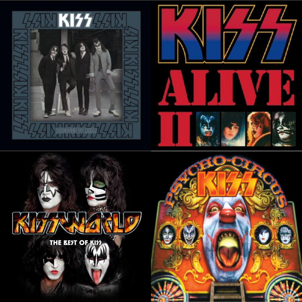Psycho Circus & Dressed To Kill & Alive Ii & Kissworld - The Best Of Kiss (2 LP)