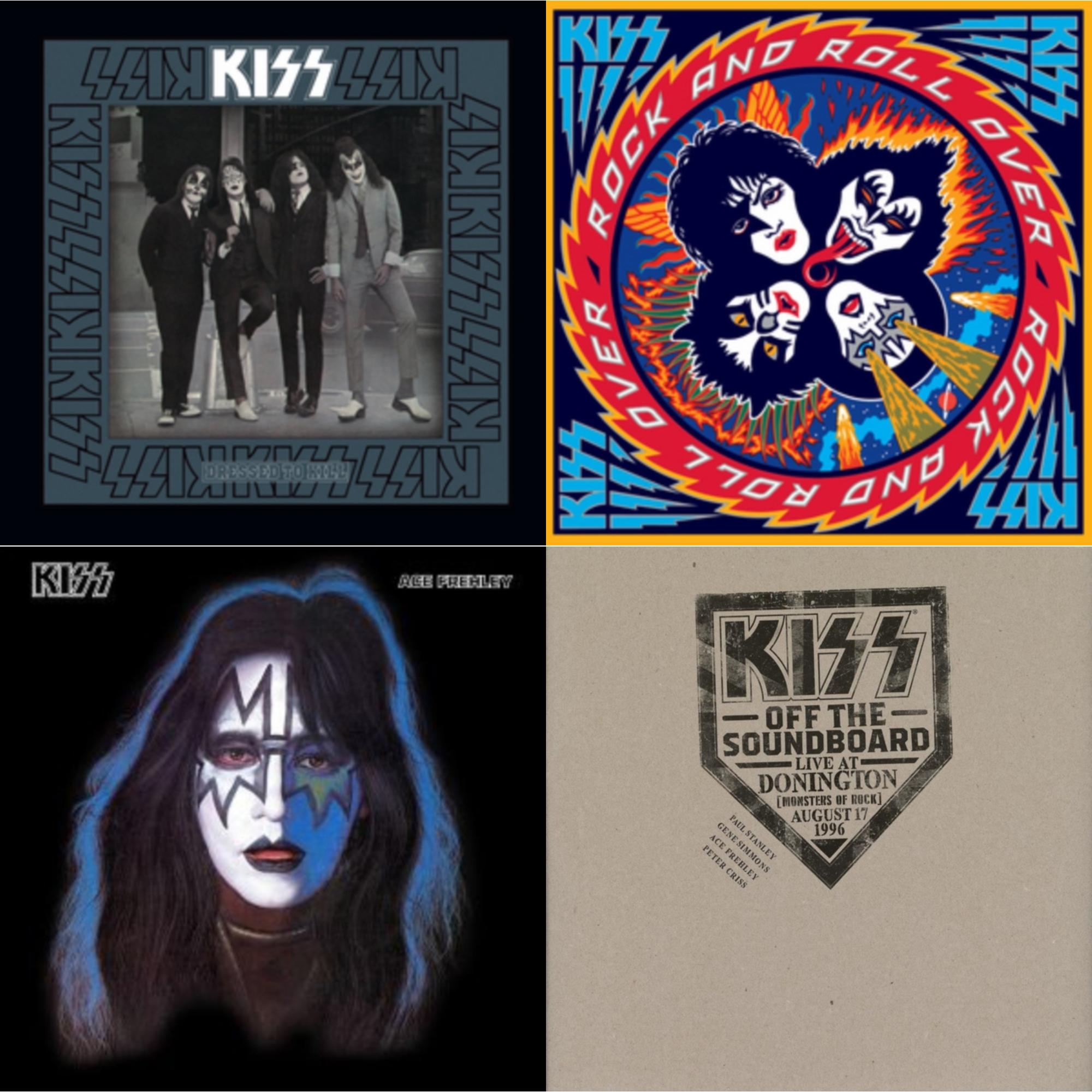 Kiss Off The Soundboard: Donington 1996 (Live) (3LP) & Dressed To Kill & Rock & Roll Over & Ace Frehley