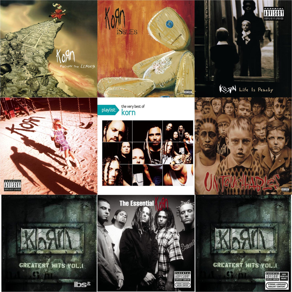 Greatest Hits Vol.1 & Greatest Hits Vol.1 & Essential Korn & Life Is Peachy & Korn (Explicit) & Issues (Explicit) & Untouchables & Playlist: Very Best Of Korn & Follow The Leader