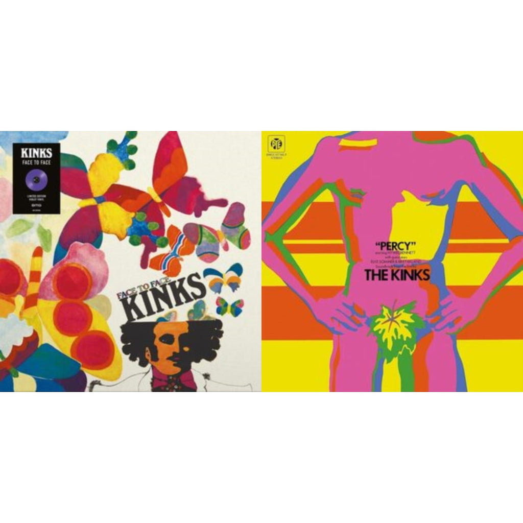 Kinks - Face To Face & Percy - LP Vinyl Bundle