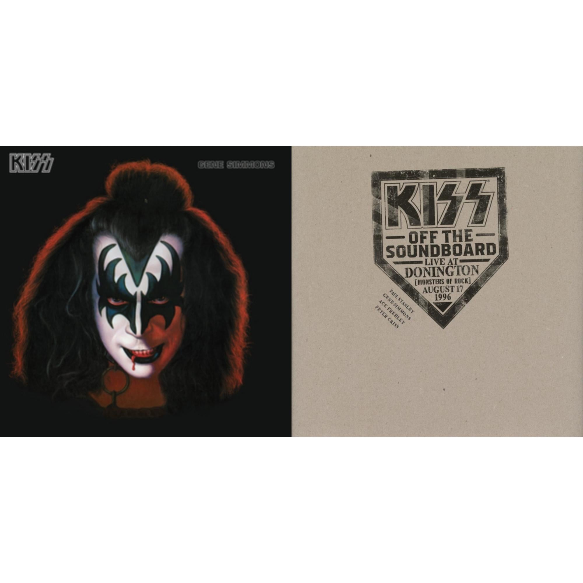 Kiss Off The Soundboard: Donington 1996 (Live) (3LP) & Gene Simmons