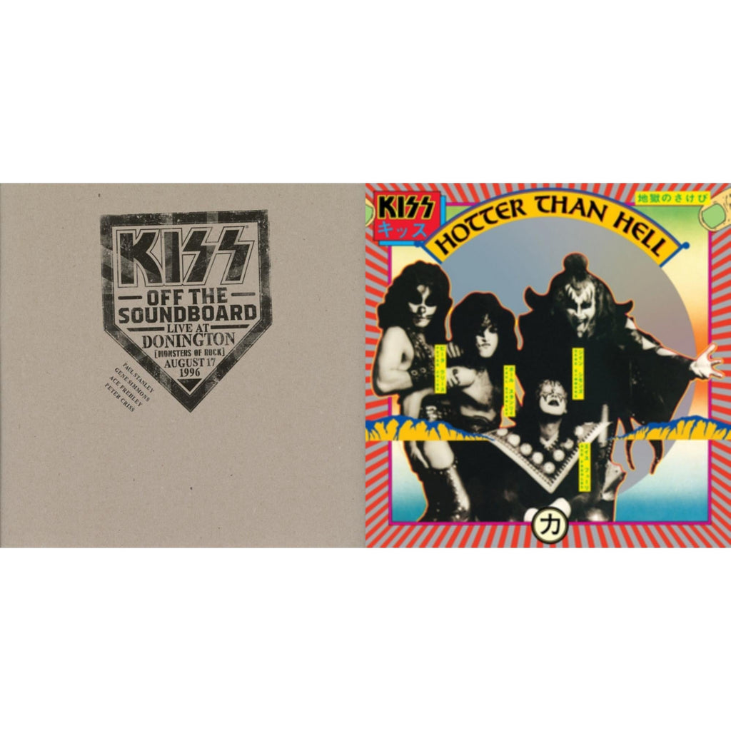 Kiss Off The Soundboard: Donington 1996 (Live) (3LP) & Hotter Than Hell