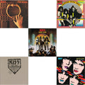 Music From The Elder (Half-Speed Master/Clear LP Vinyl/180G) & Kiss Off The Soundboard: Donington 1996 (Live) (3LP) & Love Gun (Tangerine/Aqua Splatter LP Vinyl) & Hotter Than Hell & Asylum