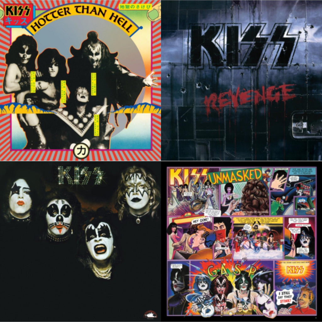Kiss & Revenge & Hotter Than Hell & Unmasked