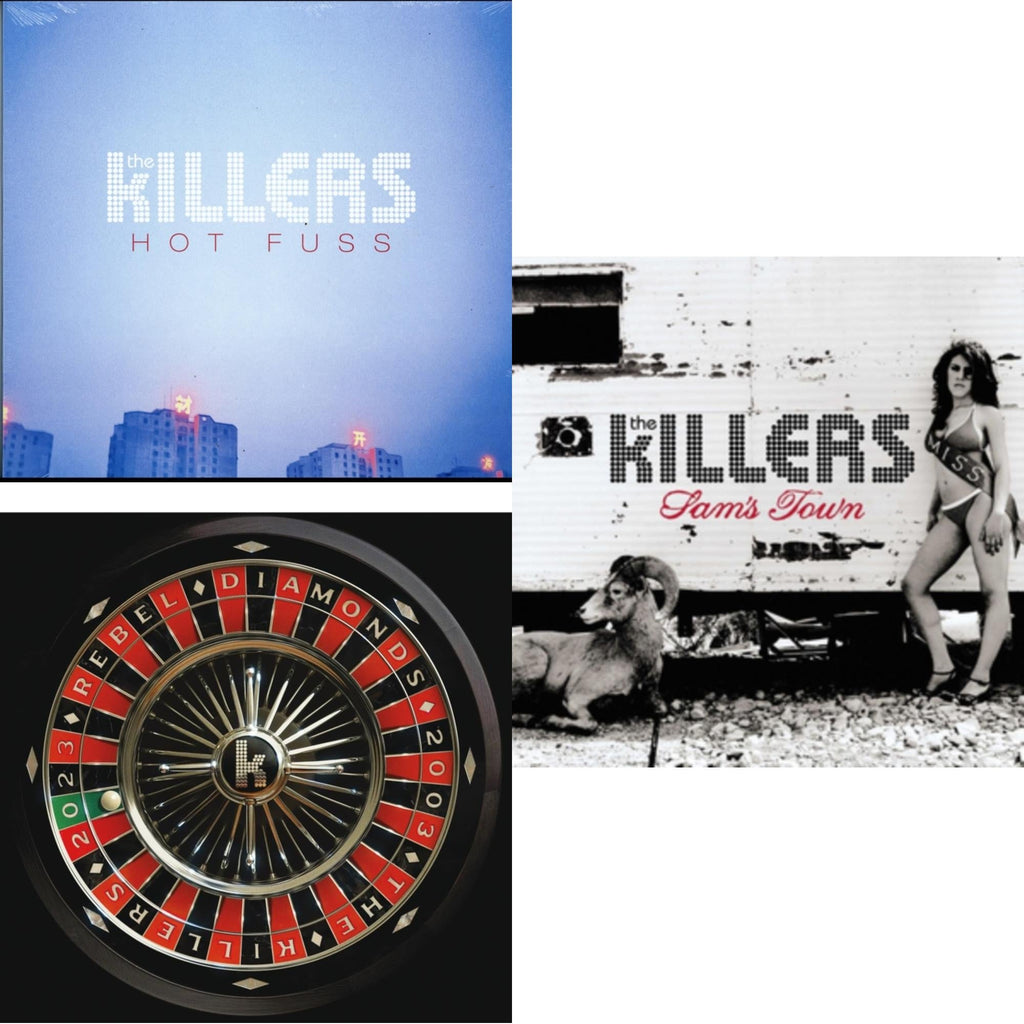 Killers - Hot Fuss & Rebel Diamonds (2LP) & Sam's Town
