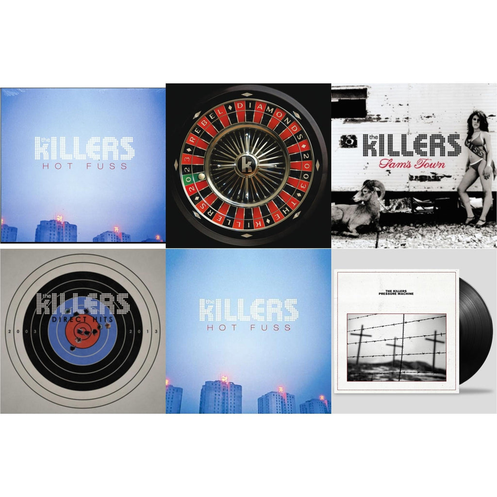 Pressure Machine & Rebel Diamonds (2LP) & Hot Fuss & Direct Hits (2LP) & Sam's Town & Hot Fuss