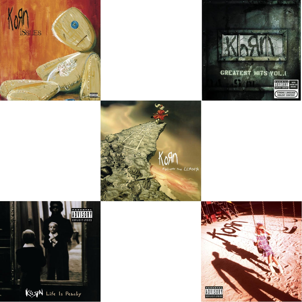 Greatest Hits Vol.1 & Life Is Peachy & Korn (Explicit) & Issues (Explicit) & Follow The Leader