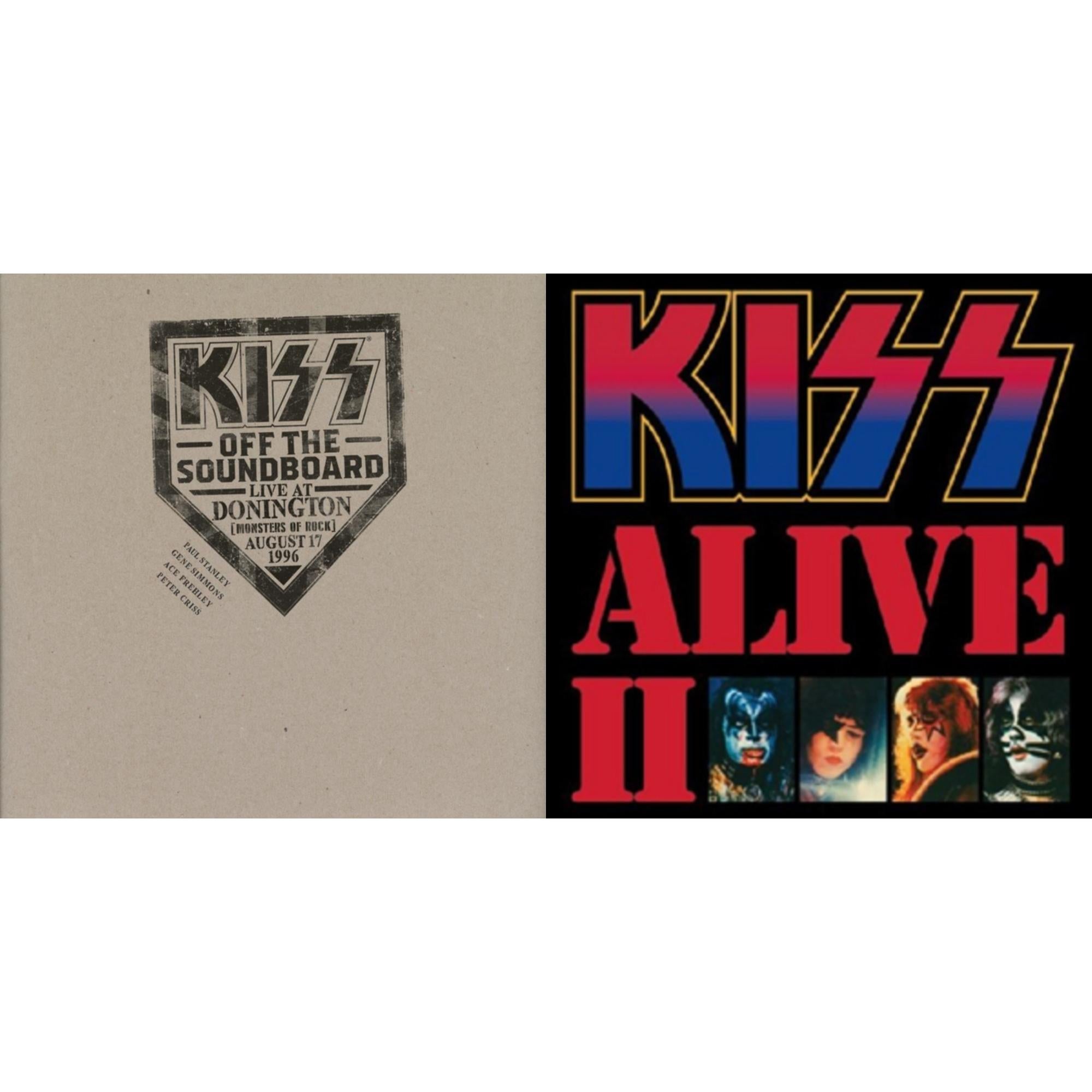 Kiss Off The Soundboard: Donington 1996 (Live) (3LP) & Alive Ii