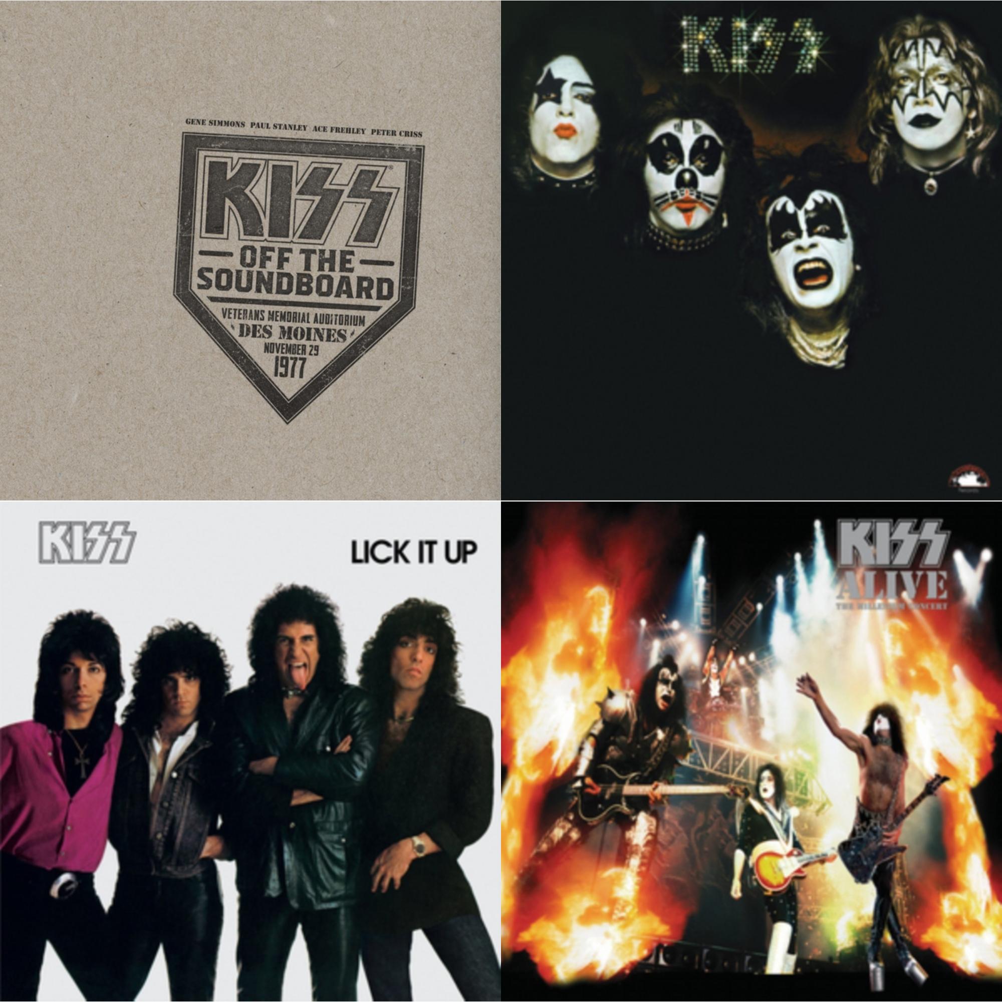 Kiss - Kiss Off The Soundboard: Live In Des Moines (2LP) & Kiss & Lick It Up & Alive: Millennium Concert