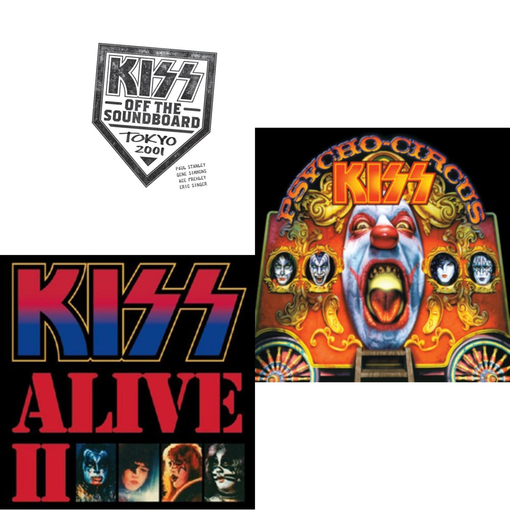 Kiss Off The Soundboard: Tokyo 2001 (3LP) & Psycho Circus & Alive Ii