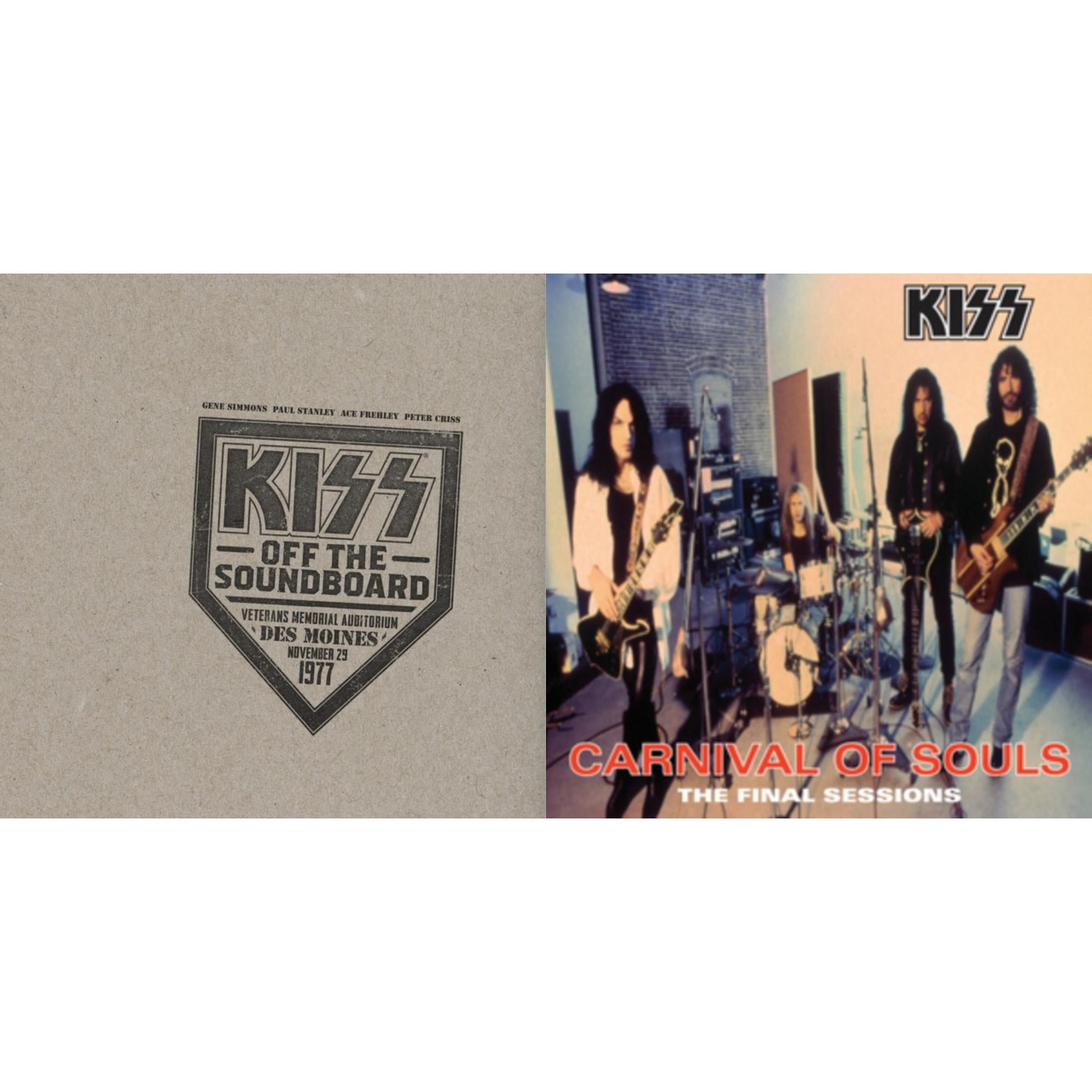 Kiss Off The Soundboard: Live In Des Moines (2LP) & Carnival Of Souls