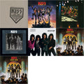 Kiss Off The Soundboard: Live In Des Moines (2LP) & Love Gun (Tangerine/Aqua Splatter LP Vinyl) & Destroyer & Lick It Up & Dressed To Kill & Love Gun & Mtv Unplugged