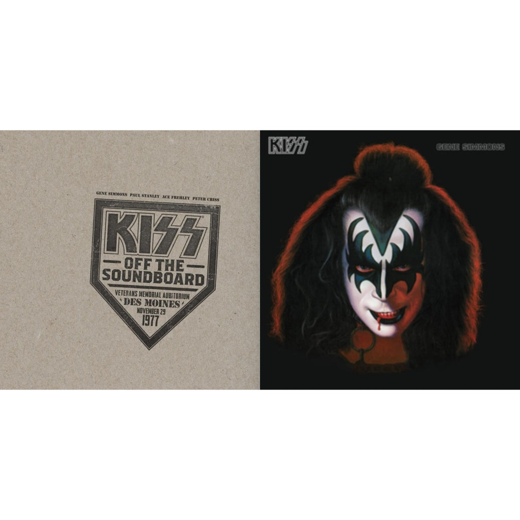 Kiss Off The Soundboard: Live In Des Moines (2LP) & Gene Simmons
