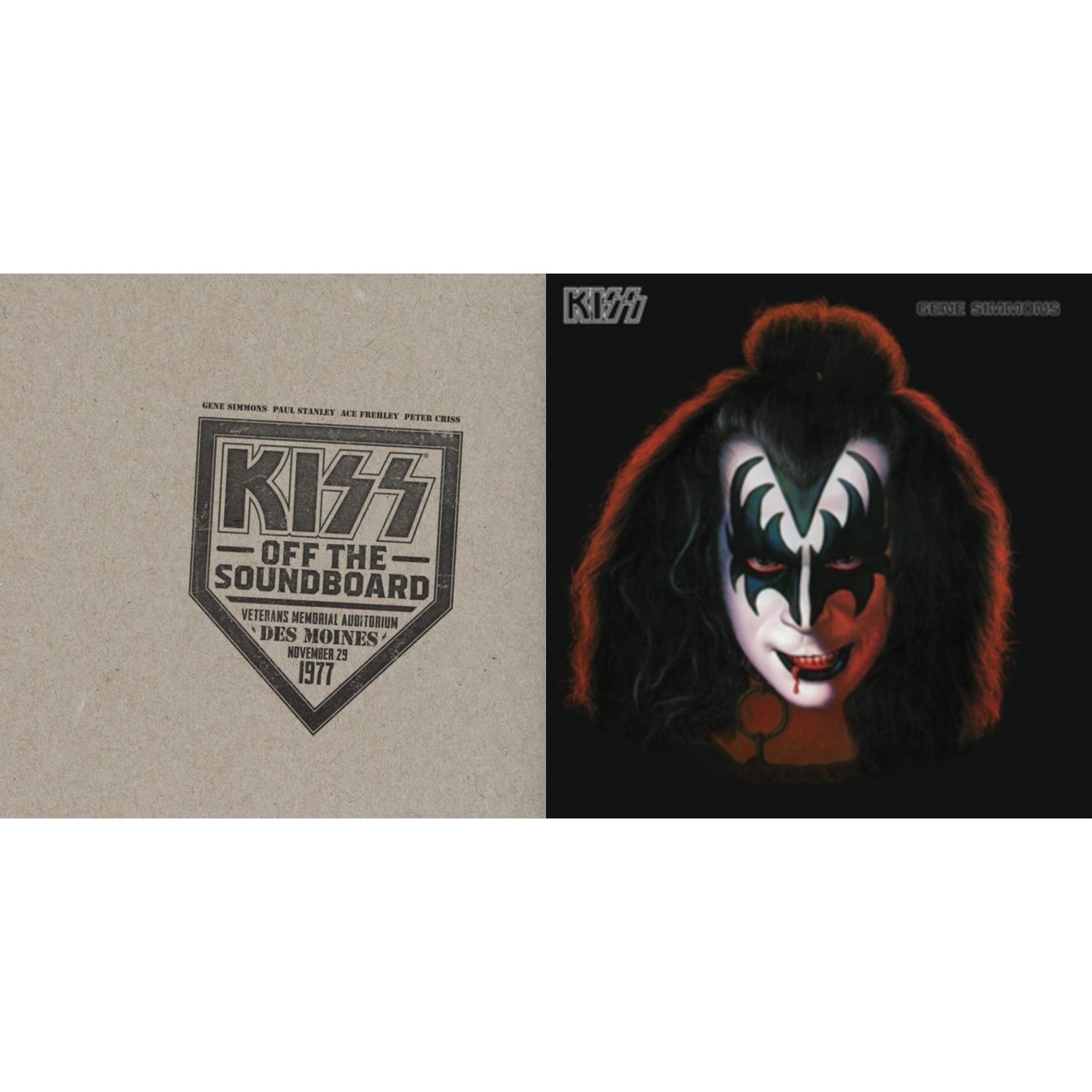 Kiss Off The Soundboard: Live In Des Moines (2LP) & Gene Simmons