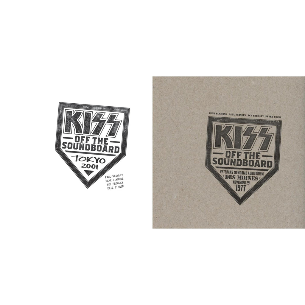 Kiss Off The Soundboard: Tokyo 2001 (3LP) & Kiss Off The Soundboard: Live In Des Moines (2LP)