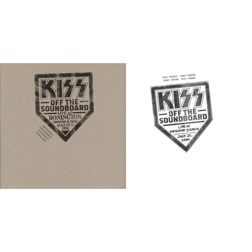 Kiss Off The Soundboard: Live In Virginia Beach (3LP) & Kiss Off The Soundboard: Donington 1996 (Live) (3LP)