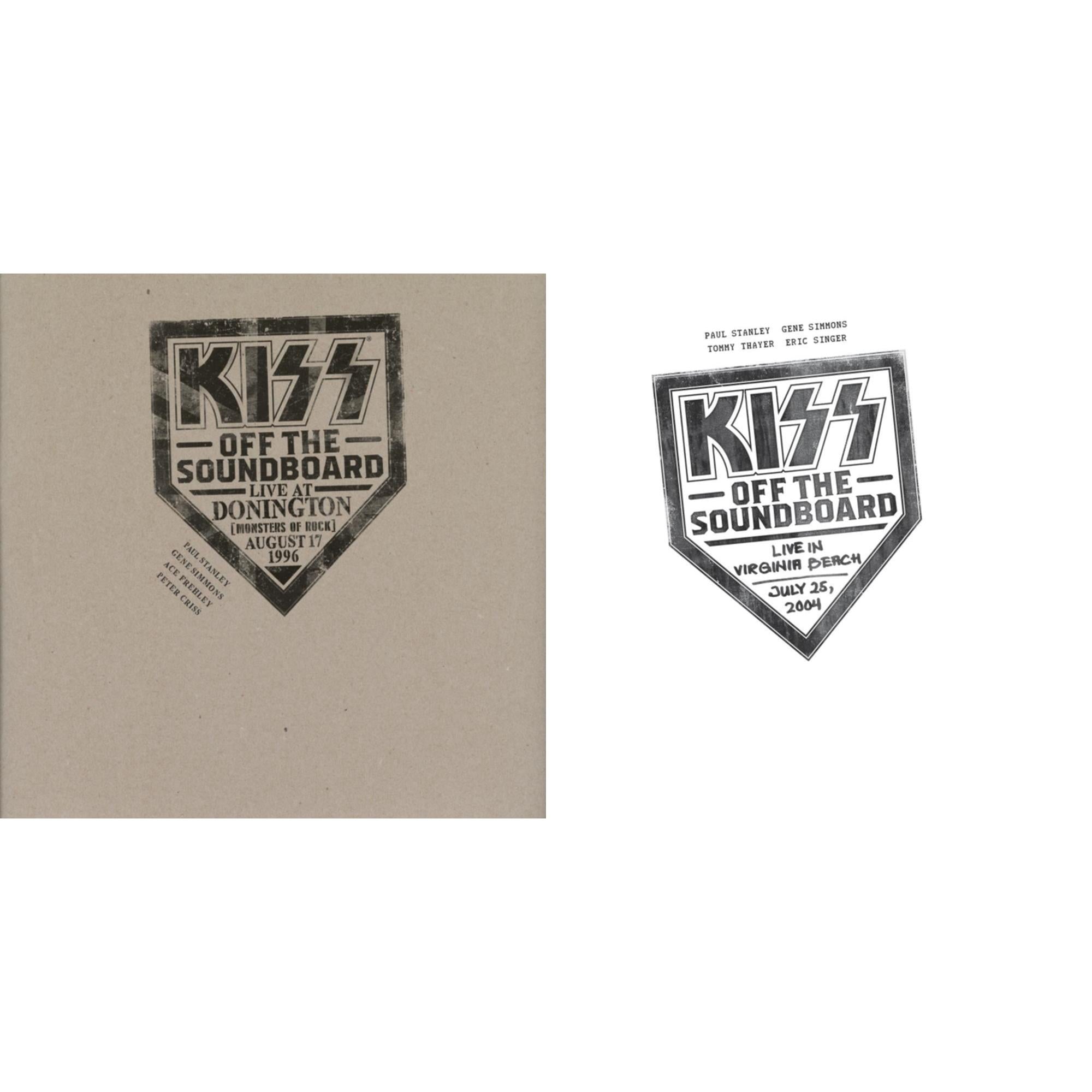 Kiss Off The Soundboard: Live In Virginia Beach (3LP) & Kiss Off The Soundboard: Donington 1996 (Live) (3LP)