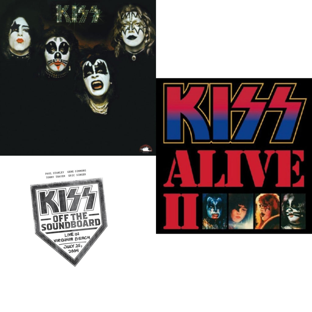 Kiss - Kiss Off The Soundboard: Live In Virginia Beach (3LP) & Kiss & Alive Ii