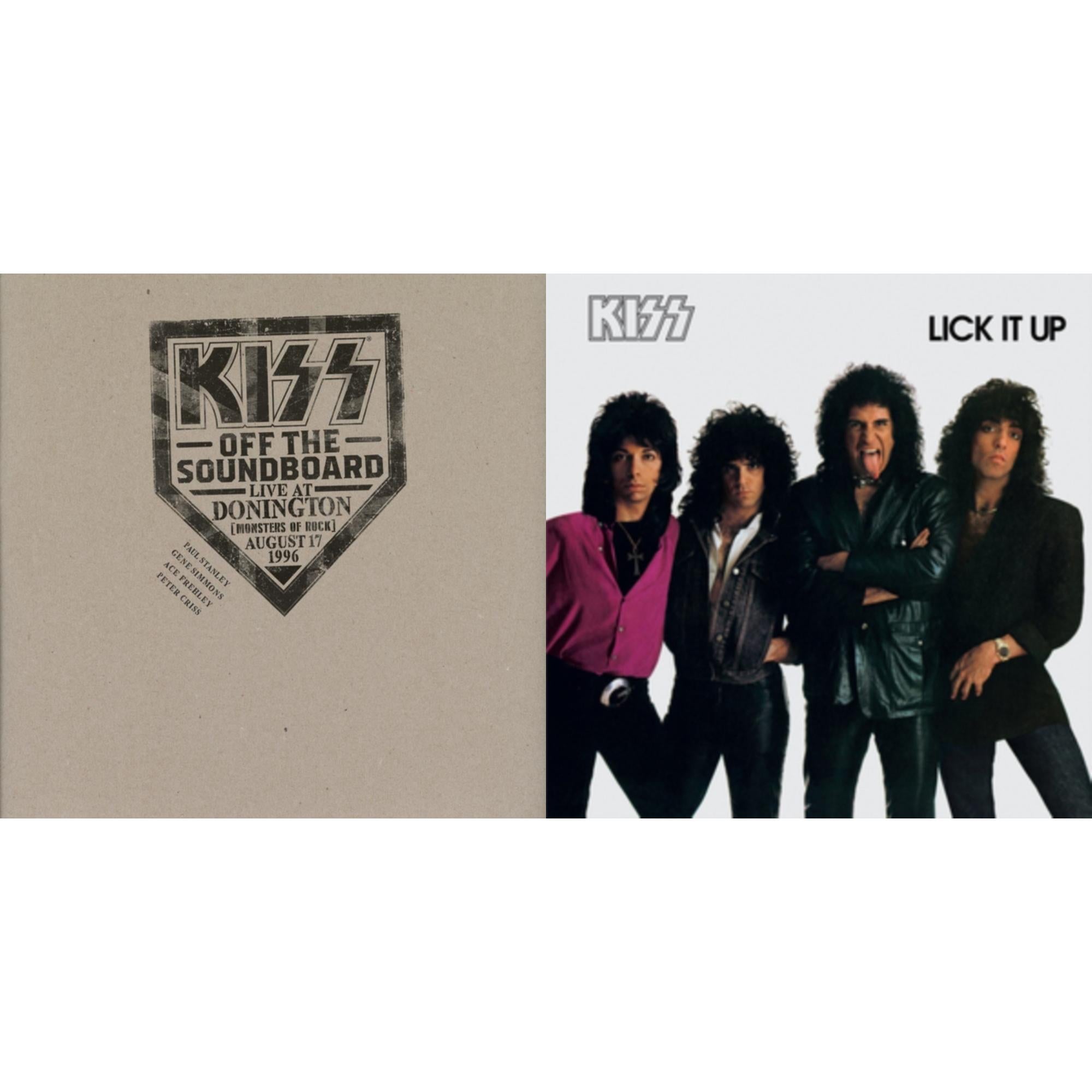 Kiss Off The Soundboard: Donington 1996 (Live) (3LP) & Lick It Up