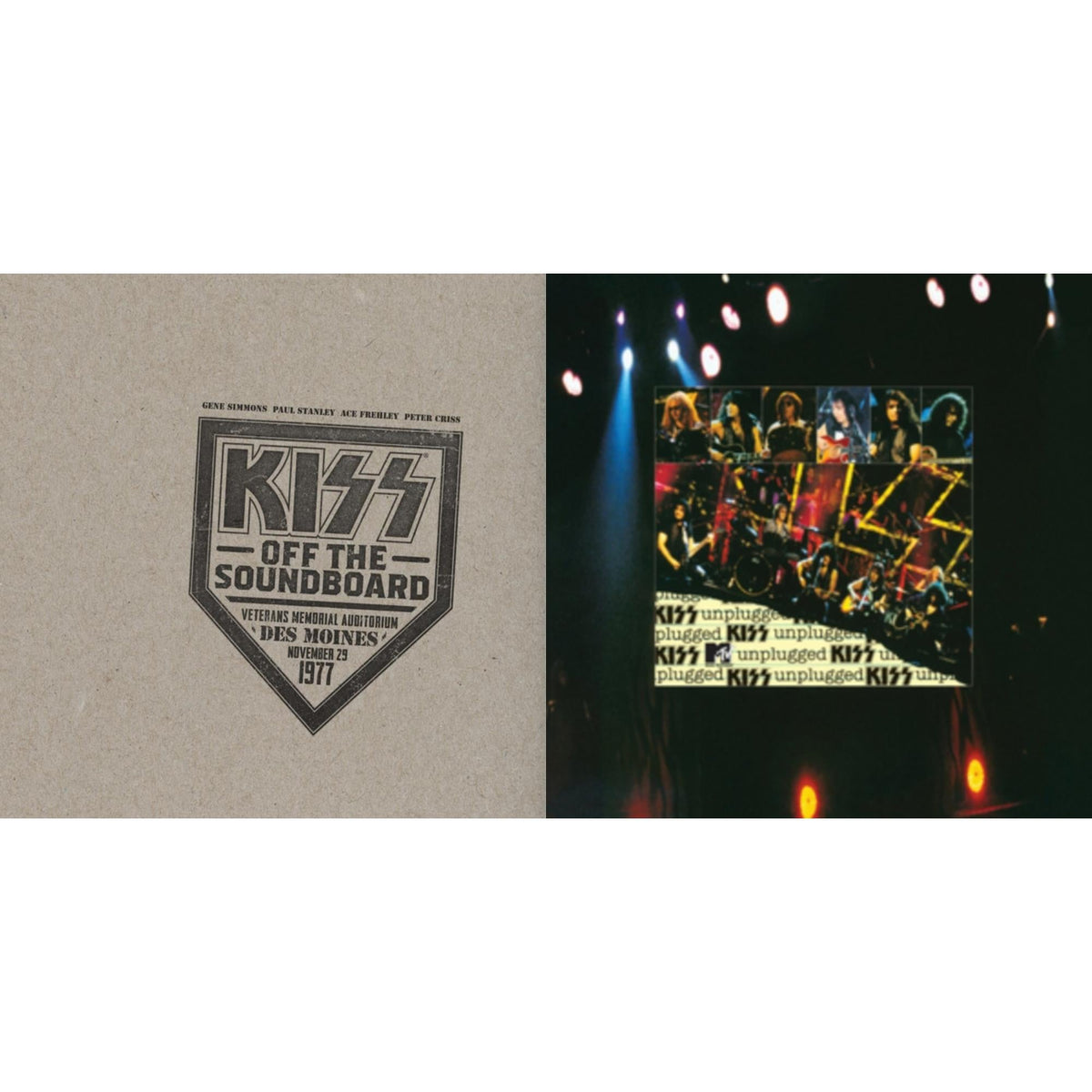 Kiss Off The Soundboard: Live In Des Moines (2LP) & Mtv Unplugged