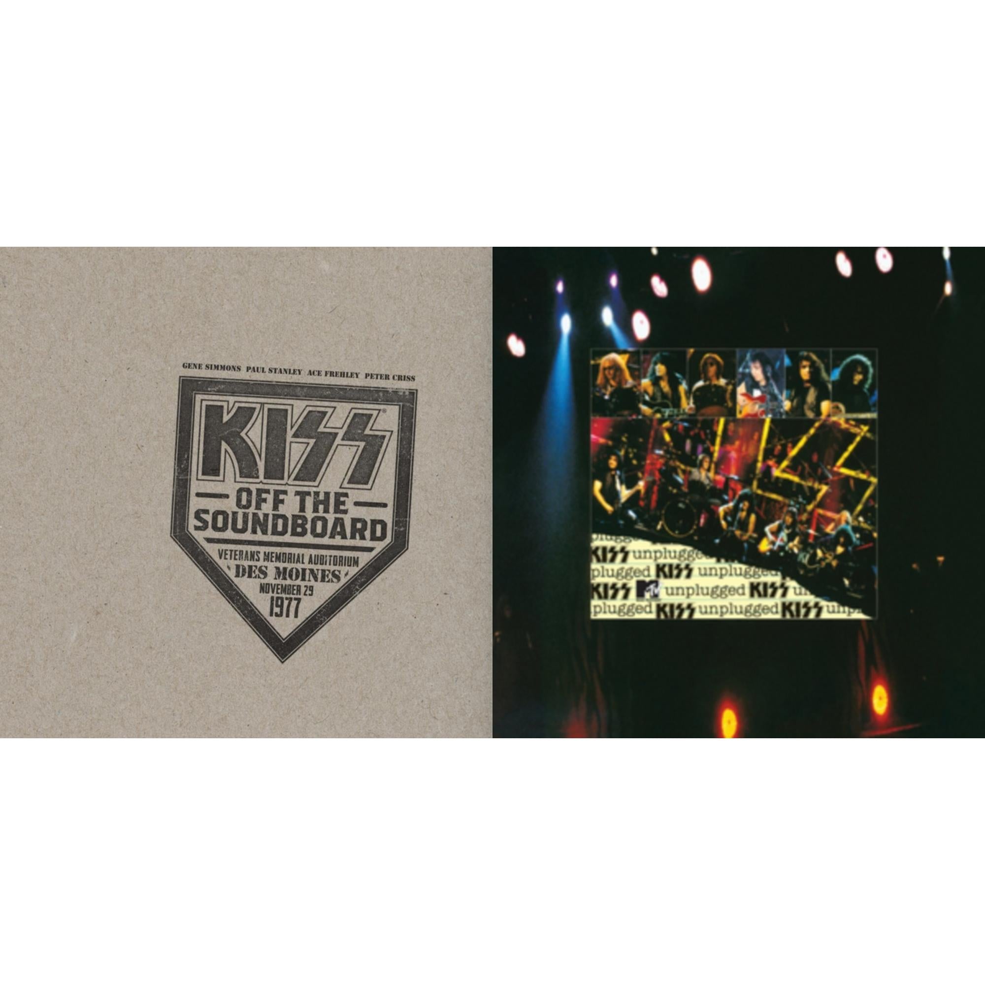 Kiss Off The Soundboard: Live In Des Moines (2LP) & Mtv Unplugged