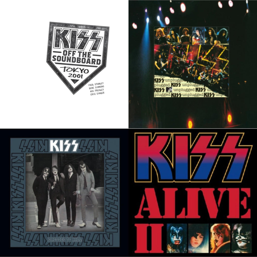 Kiss Off The Soundboard: Tokyo 2001 (3LP) & Dressed To Kill & Mtv Unplugged & Alive Ii