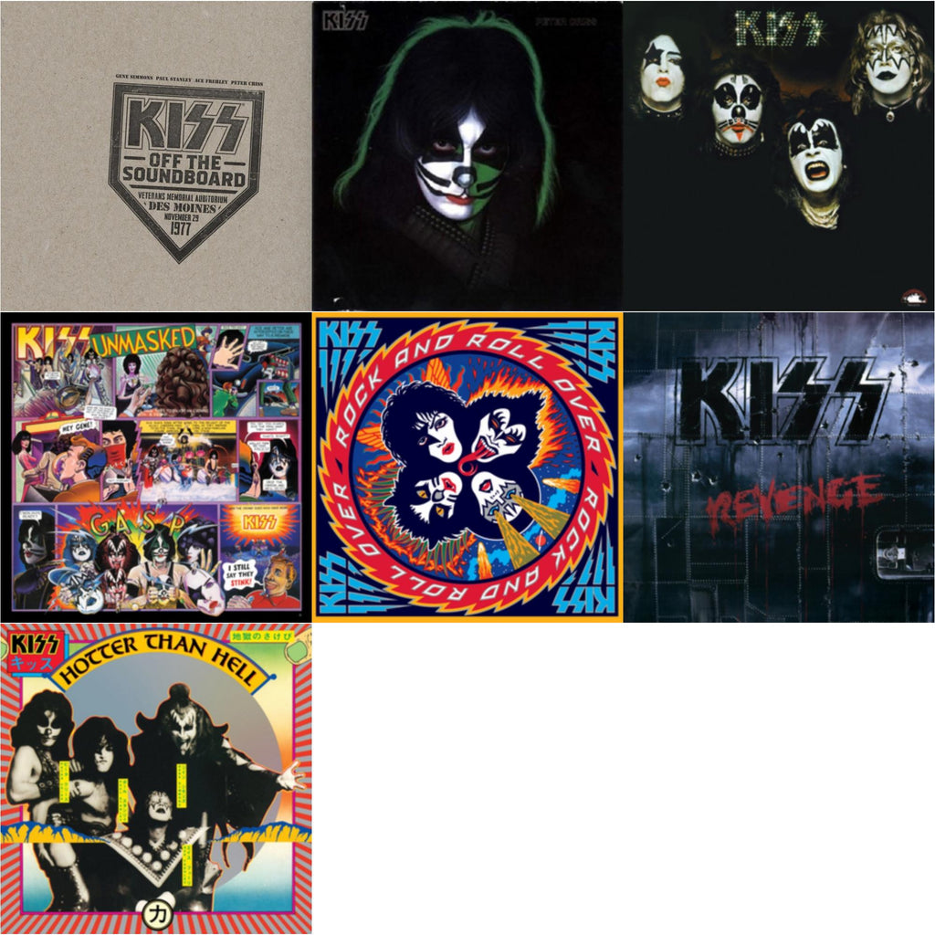 Kiss Off The Soundboard: Live In Des Moines (2LP) & Kiss & Revenge & Hotter Than Hell & Unmasked & Rock & Roll Over & Peter Criss